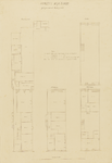 214289 Plattegronden van de begane grond, de eerste en tweede verdieping en de zolder van het huis Groenewoude ...